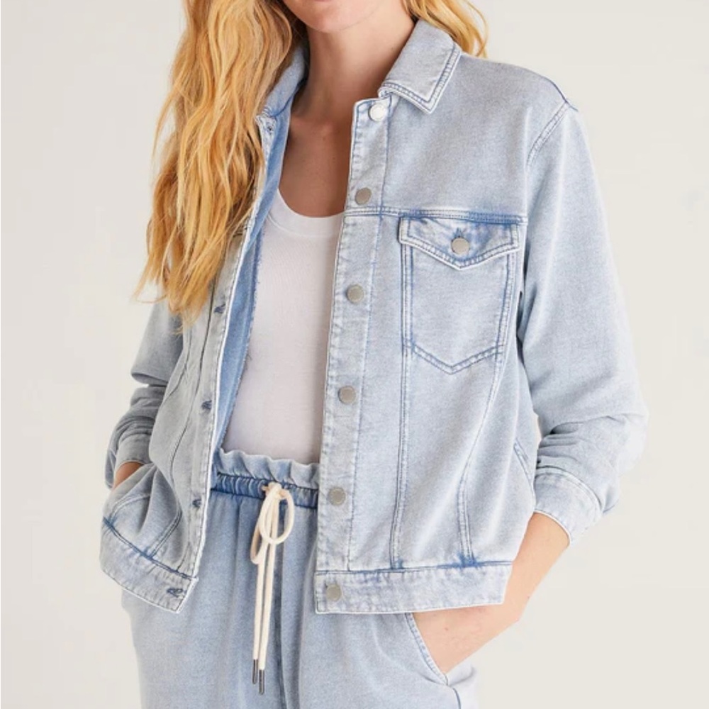 Z Supply knit denim jacket